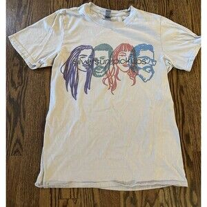 Silversun Pickups 2021 Concert Tour T-shirt Merch Light Gray Size Small Cotton